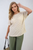 Bow Back Eyelet Details Short Sleeve Oversized Top