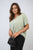 Short Sleeve V-Neck Loose Top