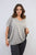Short Sleeve V-Neck Loose Top