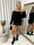Off Shoulder Long Sleeve Knitted Loose Top