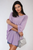 Round Neck Studded Oversized Top