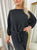 Shimmer Long Sleeve Tie Front Top