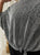 Shimmer Long Sleeve Tie Front Top