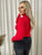 Fitted Long Sleeve Fluffy Knitted Top