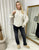 Oversized Button Down Chunky Knitted Top