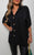 Button Down V Neck Casual Loose Tops