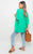 Button Down V Neck Casual Loose Tops