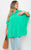 Button Down V Neck Casual Loose Tops
