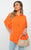 Button Down V Neck Casual Loose Tops