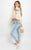 Boho Printed Tassel Tie Neck Long Sleeve Loose Tops