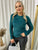 Fitted Long Sleeve Fluffy Knitted Top
