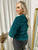 Fitted Long Sleeve Fluffy Knitted Top
