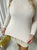 Fitted Long Sleeve Fluffy Knitted Top