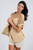 Lace Insert Round Neck Hollow Top