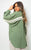 Oversized Long Sleeve Tassel Trim Top