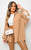 Oversized Long Sleeve Tassel Trim Top