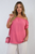 Cinched Sleeve Off Shoulder Top