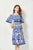 Women Summer Printed A Line Midi Dress
