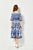 Women Summer Printed A Line Midi Dress