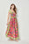 Women Summer Sleeveless Printed Cami A Line Maxi Dress