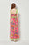 Women Summer Sleeveless Printed Cami A Line Maxi Dress