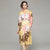 Fashion Waist Slim Positioning Printed Dress