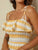 Summer Striped Ruffled Waist Slimming Cami Dress