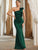 Sleeveless Formal Elegant Ruffle Slim Bodycon Maxi Dress