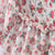 Summer Holiday Embroidery Floral off Neck Large Swing Side Split Dress
