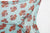 Autumn Winter Women Clothing Cashew Floral Print Slit Dress Suspender Dress