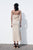 Summer Women French Cross Strap Pleating Slim Mid Length Strap Dress