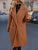 Solid Color Multi Color Mid Length Coat