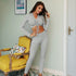 Casual Women Sexy Cropped Exposed Sports Suit