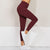 Peach Hip Workout Ankle Length Pants Yoga Pants