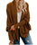 Cardigan Plus Size Women Multi-Color Coat