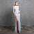 Sequin Socialite Gathering Long Evening Party Dress