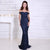 Sequined Tube Top Mopping Banquet Party Evening Dress