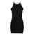 Spring Sexy Rib Small Sling Solid Color Knitted Dress