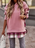 Long Sleeve Round Neck Hooded