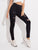 Black Stretch Slim Ripped Ankle-Tied Pencil Pants