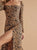 Slimming Waist-Tight Side Slit Floral Holiday Dress