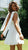 Solid Color Short Shoulder Bow Tie Strap Dress