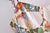 Spring Strap Floral Print High Waist Sexy Side Split Hem Strap Dress
