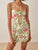 Summer Floral Sleeveless Waist-Tight Slimming Elegant Maxi Dress