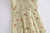 Autumn Pastoral Slim Floral Print Backless Tube Top Strap Dress Tartan Women