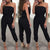 Sleeveless Bodycon Trousers Jumpsuit