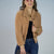 Solid Color Short Chic Double Sided Plush Coat