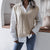 Winter V neck Twist Casual Loose Knitted Vest