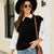 Round Neck Sleeveless Sweater Knitted Top