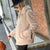Solid Color Mid Length Plush Coat